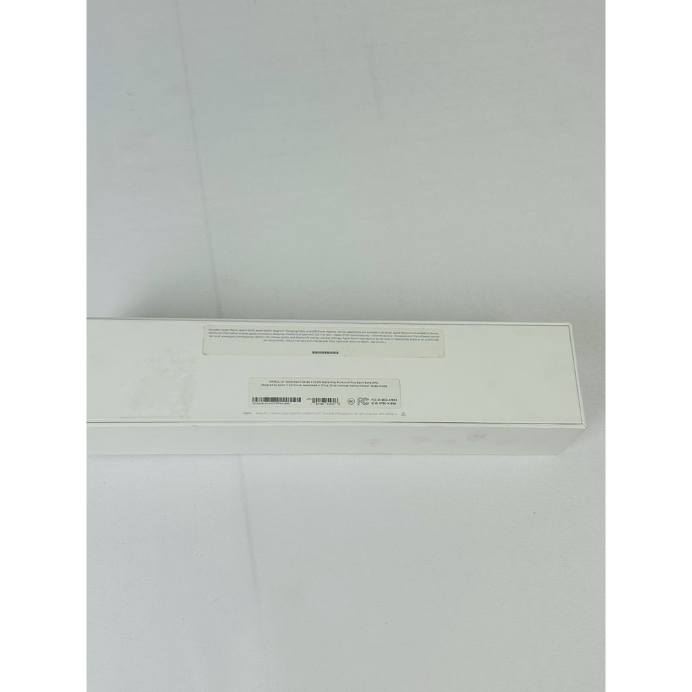 Apple Watch Series 3 Box Charger Block & Band MR362LL/A A1859 White Black 42mm - Picture 4 of 16
